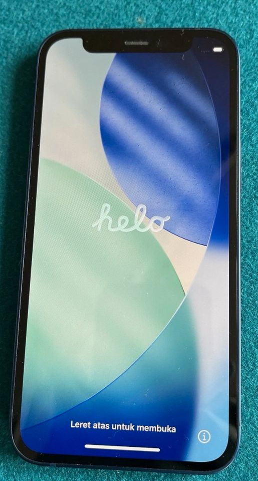 iPhone 12 mini · Blau – Originalfoto 3 von 8