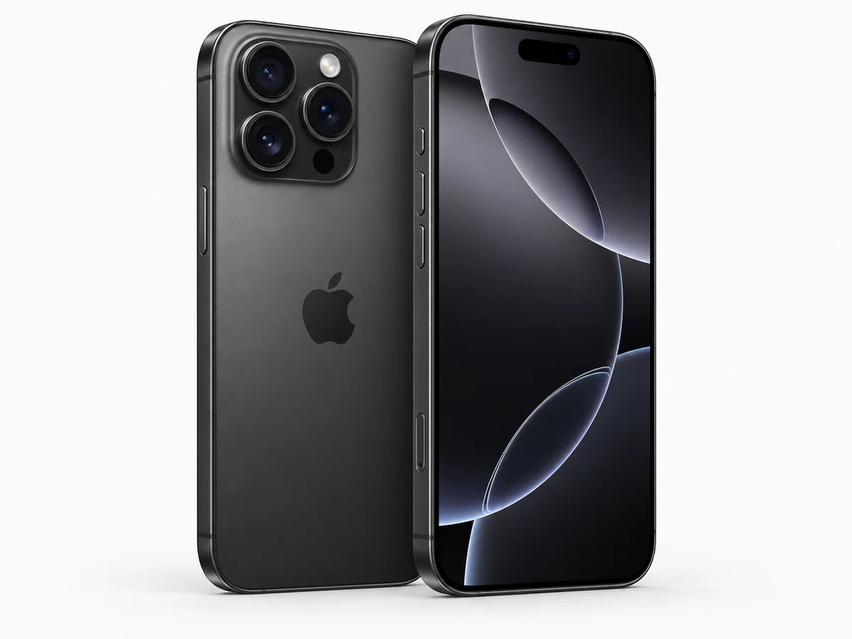 iPhone 16 Pro – Vorder- und Rückansicht (Modellabbildung)